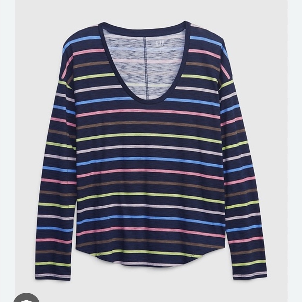 Gap striped cotton top